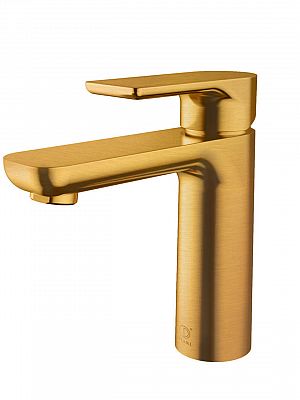 Alma Champagne Gold Bathroom Faucet